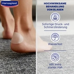 Hansaplast Pflaster Blasen-Pflaster, 5 Strips, wasserfest, 5,8 x 3,4cm