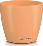 Lechuza &Uuml;bertopf CLASSICO Color DECO 10, papaya, &Oslash; 11 x 10 cm, aus Kunststoff, f&uuml;r