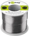 Goobay L&ouml;tzinn 40845, mit Flussmittel, bleifrei, &Oslash; 1mm, 99% Zinn, 0,3% Silber, 0,7%