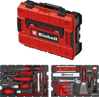 Einhell Werkzeugkoffer E-Case Renovierung, 370517, 78-teilig, im Kunststoff