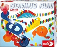 Noris Domino 606062023, Domino Run Mega, ab 3 Jahre, ab 1 Spieler, Kugelbahn...