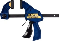 Irwin Einhandzwinge T524QCEL7, Quick-Grip Medium-Duty, 82mm Ausladung,...