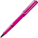 Lamy Tintenroller safari 613 pink, Strichbreite 0,5mm, Schreibfarbe blau