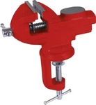 Connex Schraubstock COX874060, Bastler-Schraubstock, drehbar, 60mm Backenbreite,