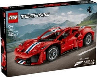 LEGO Technic 42235 Ferrari 488 Pista Auto, ab 9 Jahre, 882 Teile