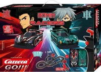 Carrera Autorennbahn GO!!! Ronin Racers, bis 2 Spieler, 4.9 m Strecke, analog,...