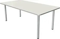 Kerkmann Schreibtisch Prime 11040910, wei&szlig; / silber, 200 x 75 x 100 cm