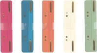 Herlitz Heftstreifen 8767709, 34 x 150mm, farbig sortiert, aus Karton, 150...
