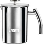 Bialetti Milchaufsch&auml;umer Cappuccinatore, manuell, aus Edelstahl, silber, 330ml