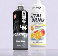 Best-Body-Nutrition Sirup Vital Drink Blutorange, zuckerfrei, Getr&auml;nkesirup f&uuml;r ca.