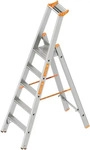 Layher Stehleiter Topic 1064, mit Plattform, aus Aluminium, bis 150kg, mit 5...