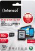 Intenso Micro-SD-Karte Premium 3423491, 128 GB, 300x, bis 45 MB/s, U1 / UHS-I, SDXC