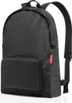 Reisenthel Mini Maxi Rucksack, 45 cm, faltbar, black, Polyester, wasserabweisend, 14