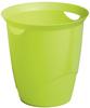 Durable Papierkorb Trend, 1701710020, grün, rund, aus Kunststoff, 16 Liter
