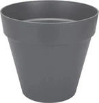 elho Pflanztopf Loft Urban rund Rollen, 24 Liter, 39 x 39 x 35 cm, anthrazit, aus