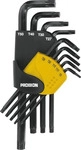 Proxxon Torx-Winkelschl&uuml;ssel 23944, Set, 9-teilig, TX8 - TX50