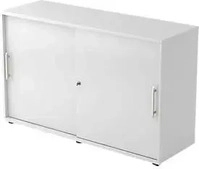 Hammerbacher Schiebet&uuml;renschrank B-Serie, abschlie&szlig;bar, aus Holz mit 2...
