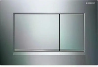 Geberit Bet&auml;tigungsplatte Sigma20, 115.883.KH.1, verchromt, 2-Mengen-Sp&uuml;lung, aus