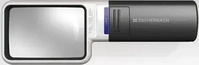 Eschenbach Lupe mobilux LED, mit Licht, 3,5x Vergr&ouml;&szlig;erung, Leselupe, 75 x 50mm