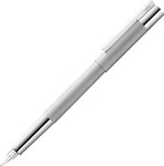 Lamy F&uuml;ller scala 051 brushed, Feder M, Edelstahlgeh&auml;use, silber, strichmattiert