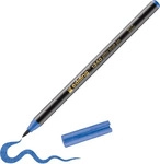 Edding Brush-Pen 1340 Pinselstift, blau, Pinselspitze flexibel, 1-3 mm