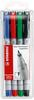 Stabilo Folienschreiber OHPen Universal 851/4, non permanent, 0,4 mm, farbig