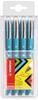 Stabilo Tintenroller worker + colorful, 2019/4-41, Gehäuse blau, 0,5mm,...