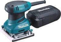 Makita Schwingschleifer BO4558J, Faust-Schleifer, 200 W, 102 x 112mm, mit Koffer