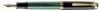 Pelikan Füller Souverän M800, Feder M, schwarz/grün,18-Karat Bicolor-Goldfeder