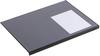 Durable Schreibunterlage 729301, schwarz, Kunststoff, blanko, mit Kantenschutz, 50 x