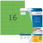Herma Universaletiketten 4554, Special, gr&uuml;n, 105 x 37mm, abl&ouml;sbar, 20 Blatt, 320
