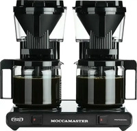 Moccamaster Kaffeemaschine KBG 744, mit 2 Glaskannen, 2x 1,25 Liter, 3040 Watt,