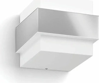 Philips Wandleuchte Shovel, aus Edelstahl, f&uuml;r au&szlig;en (IP44), 230 V, Up & Down,