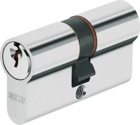 Abus Schlie&szlig;zylinder C73N, mit 5 Schl&uuml;sseln, 45/45 mm, verschiedenschlie&szlig;end