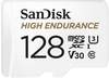 SanDisk Micro-SD-Karte High Endurance, 128GB, bis 100 MB/s, UHS-I U3, SDXC