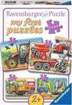 Ravensburger Puzzle 06954 Bei der Arbeit, 2, 4, 6 & 8 Teile, ab 2 Jahre