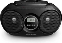 Philips Radio AZ215B/12, CD, Stereo, schwarz