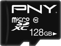 PNY Micro-SD-Karte Performance Plus, 128GB, bis 10 MB/s, UHS-I U1, SDXC