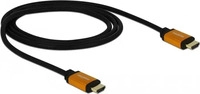 DeLock HDMI-Kabel 85727 HDMI 2.1, vergoldete Stecker, 8K bei 60 Hz, 48 Gbit/s High