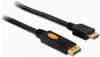 DeLock Displayport-Kabel 82441, 5m, DP 1.1 Stecker / HDMI A Stecker