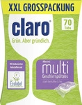Claro Sp&uuml;lmaschinentabs Multi Tabs, Alles in 1, vegan, mikroplastikfrei,...