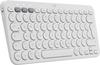 Logitech Tastatur Multi-Device K380, für Tablet-PC, mit Bluetooth, weiß