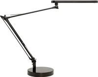 Unilux Schreibtischlampe Mambo, schwarz, LED, 460 Lumen, warmwei&szlig;
