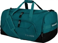 Travelite Reisetasche Kick Off, petrol, 60 cm, faltbar, mit 3 Au&szlig;enf&auml;chern, aus