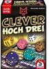 Schmidt-Spiele Würfelspiel 49384 Clever hoch Drei, ab 10 Jahre, 1-4 Spieler