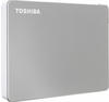 Toshiba Festplatte Canvio FLEX HDTX110ESCAA, 2,5 Zoll, extern, USB 3.1, silber, 1TB,