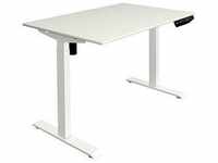 Kerkmann Schreibtisch Move 1, weiß / weiß, elektrisch höhenverstellbar, 120 x