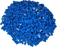 Simba-Blox 104118925 blaue Bausteine, ab 4 Jahre, 500 Teile
