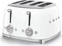 Smeg Toaster TSF03WHEU 50er Retro Style, mit 6 R&ouml;ststufen, wei&szlig;, 2000 Watt,
