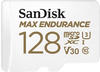 SanDisk Micro-SD-Karte Max Endurance, 128GB, bis 100 MB/s, UHS-I U3, SDXC